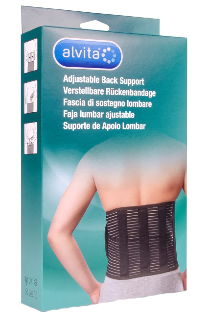 ALVITA FASCIA LOMBARE MISURA 3 CIRCONFERENZA 120-140 CM - Farmaunclick.it