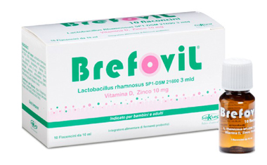 BREFOVIL 10 FLACONCINI MONODOSE DA 10 ML GUSTO LAMPONE - Farmaunclick.it