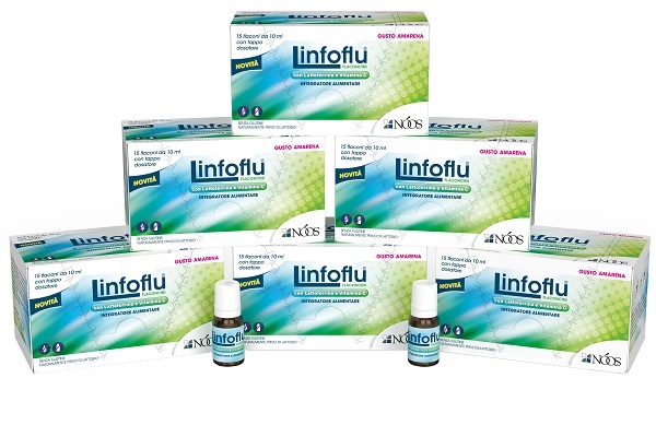 LINFOFLU MULTIPACK CONFEZIONE MULTIPLA DA 6 ASTUCCI X 15 FLACONCINI CONTIENE ZUCCHERO ED EDULCORANTE - Farmaunclick.it