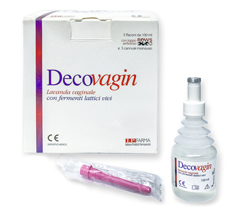 DECOVAGIN 5 FLACONI DA 100 ML + 5 CANNULE MONOUSO - Farmaunclick.it