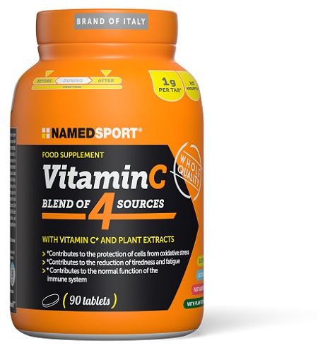 VITAMIN C 4 NATURAL BLEND 90 COMPRESSE - Farmaunclick.it