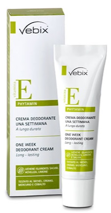 VEBIX PHYTAMIN CREMA DEODORANTE 1 SETTIMANA 25 ML - Farmaunclick.it
