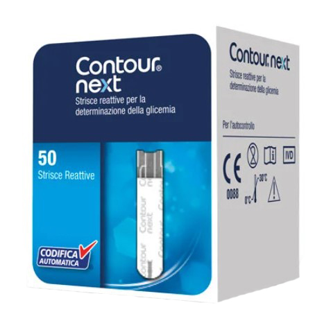 CONTOUR GLICEMIA STRISCE REATTIVE 50 PEZZI - Farmaunclick.it