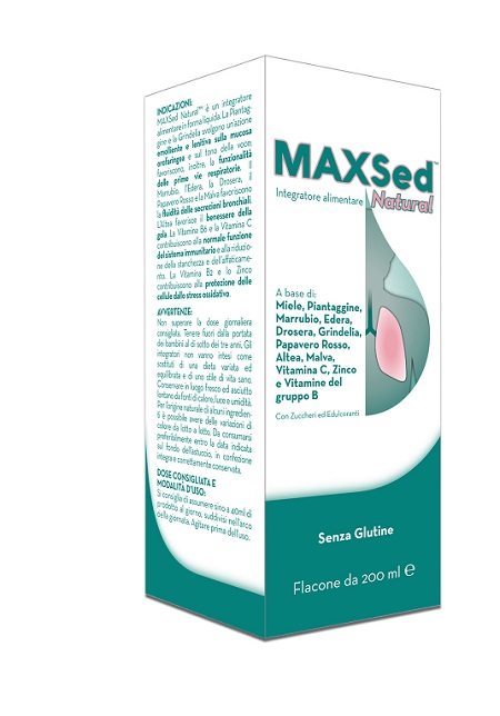 MAXSED NATURAL 200 ML - Farmaunclick.it