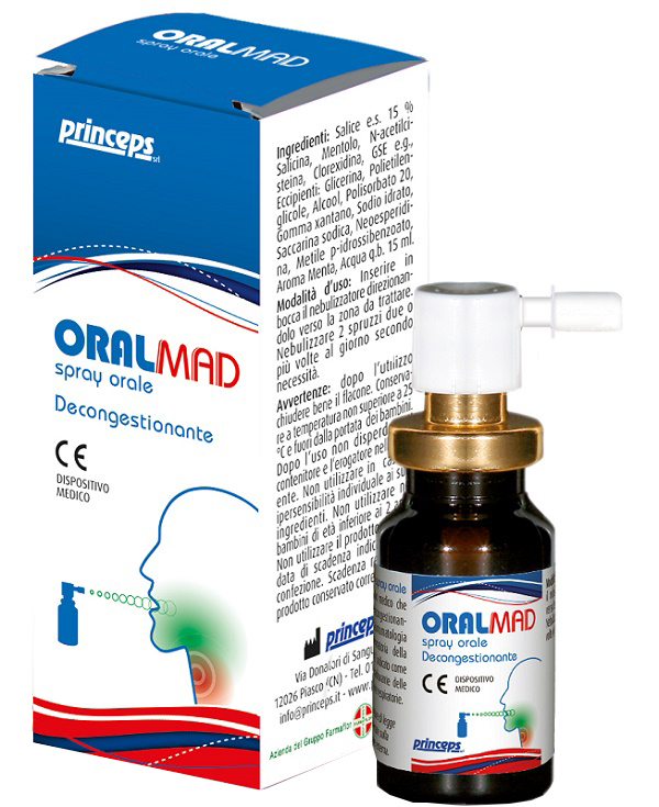 ORALMAD SPRAY 15 ML - Farmaunclick.it