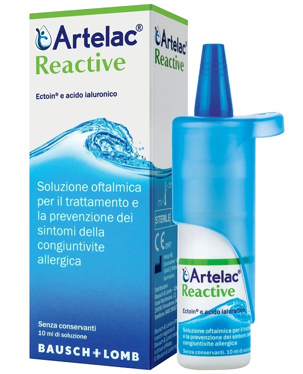 ARTELAC REACTIVE SOLUZIONE OFTALMICA MULTIDOSE FLACONE 10 ML - Farmaunclick.it