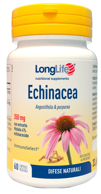 LONGLIFE ECHINACEA 60 CAPSULE VEGETALI - Farmaunclick.it