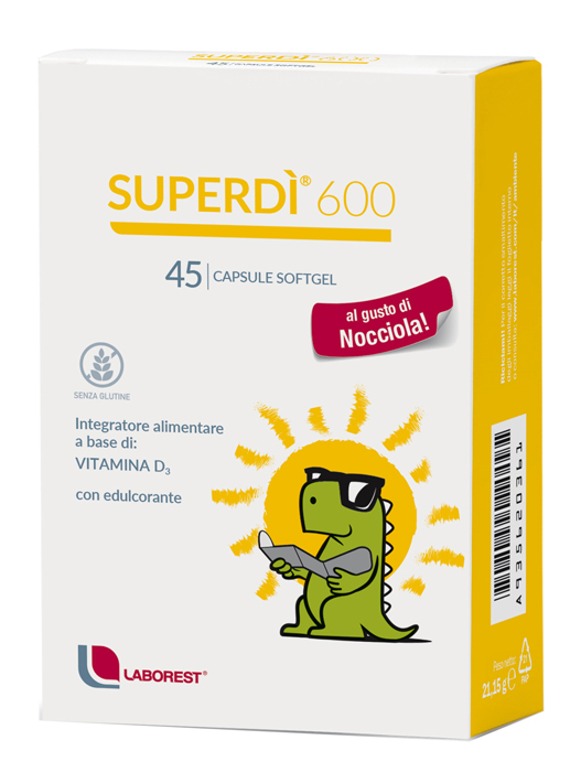 SUPERDI' 600 45 CAPSULE - Farmaunclick.it