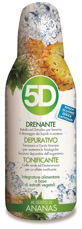 5D SLEEVERATO ANANAS 500 ML - Farmaunclick.it