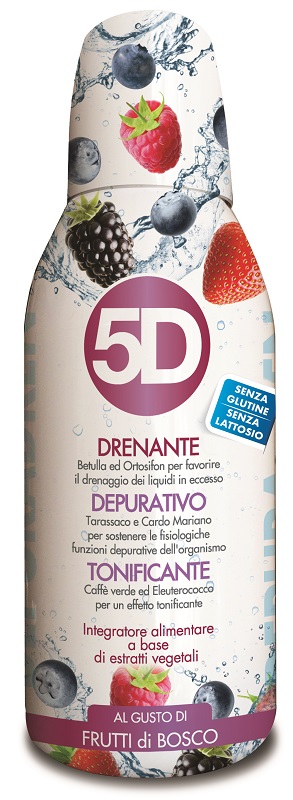 5D SLEEVERATO FRUTTI DI BOSCO 500 ML - Farmaunclick.it