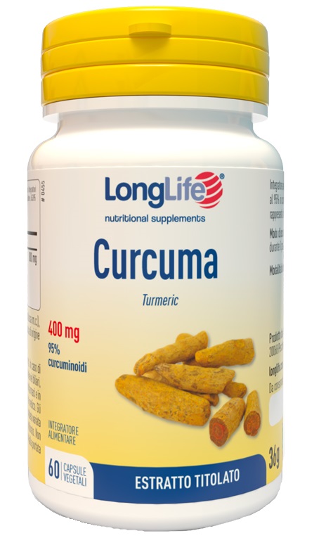 LONGLIFE CURCUMA 60 CAPSULE VEGETALI - Farmaunclick.it