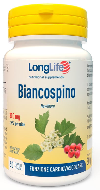 LONGLIFE BIANCOSPINO 60 CAPSULE VEGETALI - Farmaunclick.it