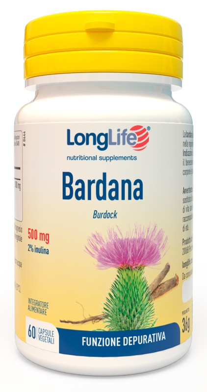 LONGLIFE BARDANA 60 CAPSULE VEGETALI - Farmaunclick.it