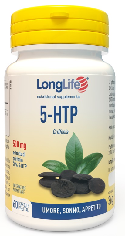 LONGLIFE 5-HTP 60 CAPSULE VEGETALI - Farmaunclick.it