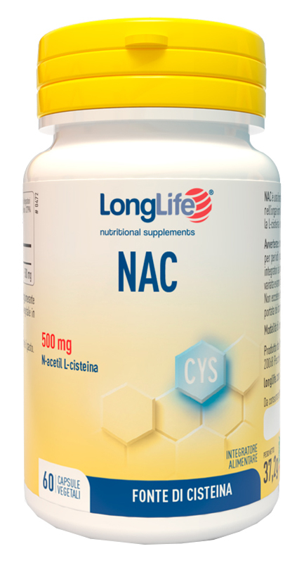 LONGLIFE NAC 60 CAPSULE VEGETALI - Farmaunclick.it