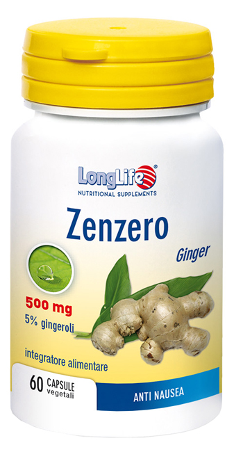 LONGLIFE ZENZERO 60 CAPSULE VEGETALI - Farmaunclick.it