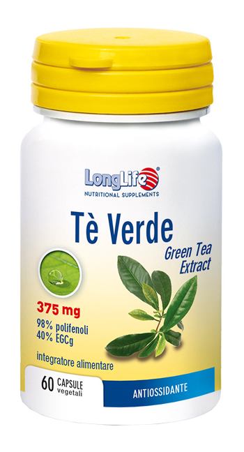LONGLIFE TE VERDE 60 CAPSULE VEGETALI - Farmaunclick.it