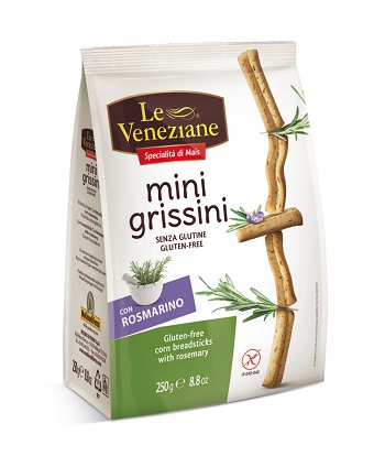 LE VENEZIANE MINI GRISSINI ROSMARINO 250 G - Farmaunclick.it