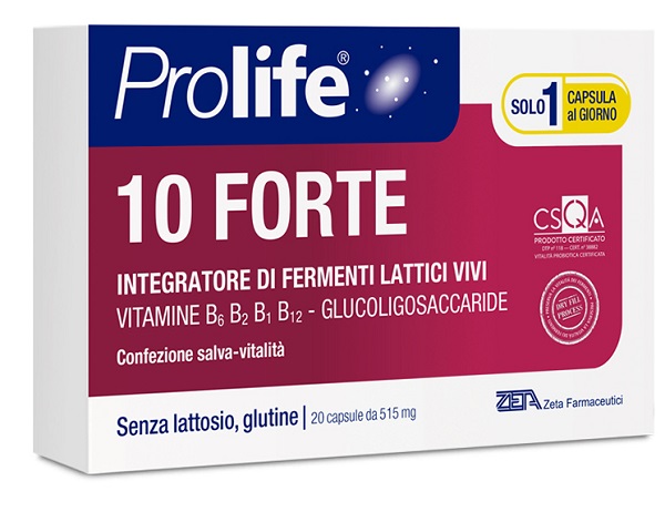 PROLIFE 10 FORTE 20 CAPSULE - Farmaunclick.it