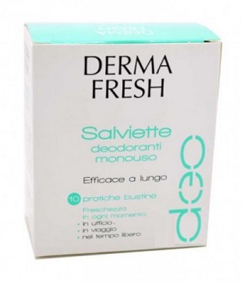 DERMAFRESH PELLE SENSIBILE 10 SALVIETTINE - Farmaunclick.it
