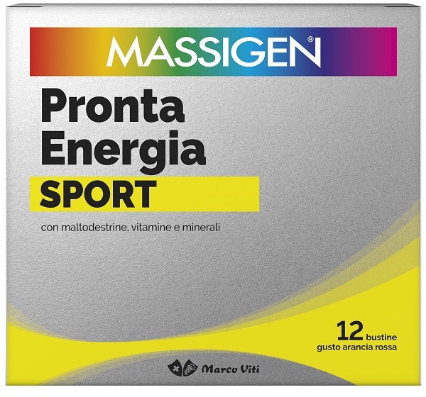 MASSIGEN SPORT PRONTA ENERGIA 12 BUSTINE - Farmaunclick.it