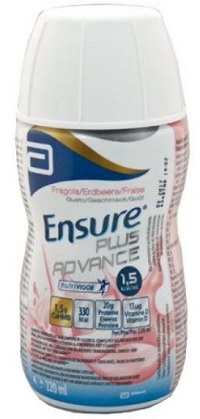 ENSURE PLUS ADVANCE FRAGOLA 4 BOTTIGLIE DA 220 ML - Farmaunclick.it