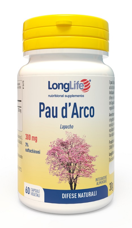 LONGLIFE PAU DARCO 60 CAPSULE VEGETALI - Farmaunclick.it