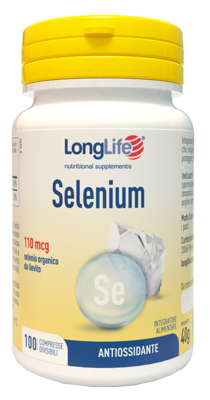 LONGLIFE SELENIUM 100 COMPRESSE - Farmaunclick.it