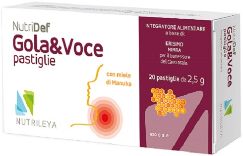 NUTRIDEF GOLA & VOCE MIELE 20 PASTIGLIE - Farmaunclick.it