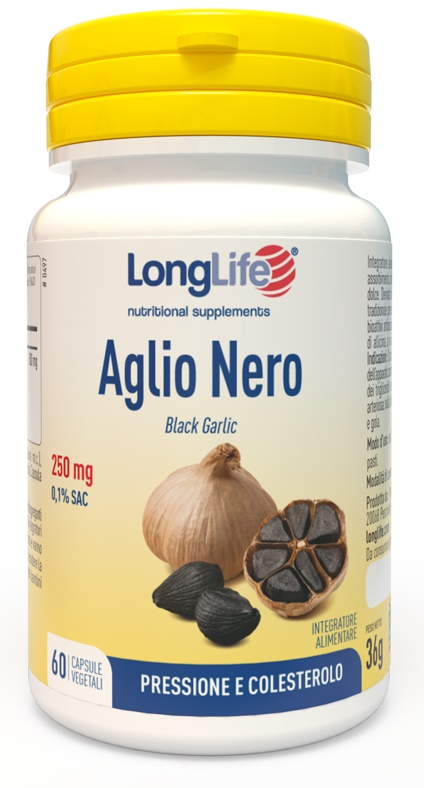 LONGLIFE AGLIO NERO 60 VEGICAPSULE - Farmaunclick.it