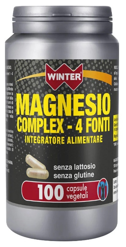 WINTER MAGNESIO COMPLEX 4 FONTI 100 CAPSULE VEGETALI - Farmaunclick.it