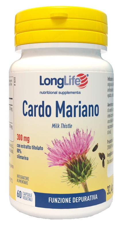 LONGLIFE CARDO MARIANO 60 CAPSULE - Farmaunclick.it