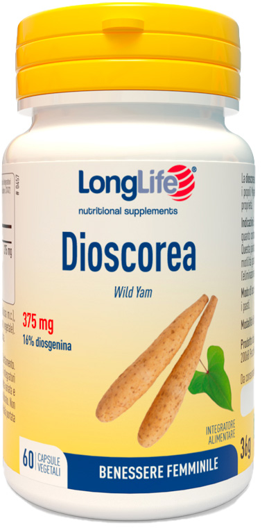 LONGLIFE DIOSCOREA 60 CAPSULE - Farmaunclick.it