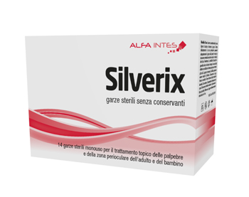 GARZA PERIOCULARE SILVERIX 14 PEZZI - Farmaunclick.it