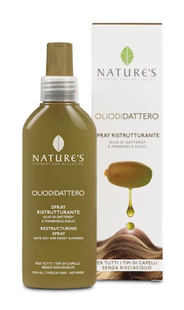 NATURE'S OLIO DI DATTERO SPRAY RISTRUTTURANTE 125 ML - Farmaunclick.it