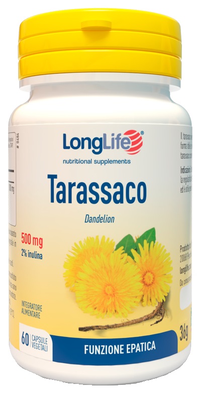 LONGLIFE TARASSACO 60 CAPSULE - Farmaunclick.it