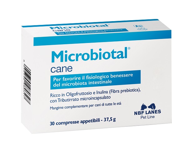 MICROBIOTAL CANE BLISTER 30 COMPRESSE APPETIBILI - Farmaunclick.it