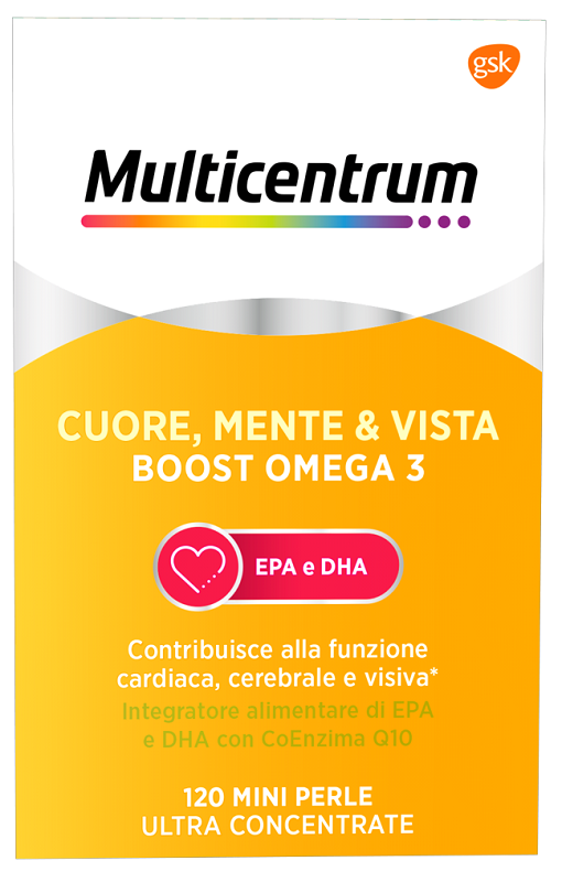 MULTICENTRUM MY OMEGA3 120 MINI PERLE - Farmaunclick.it