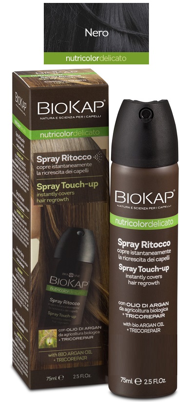 BIOS LINE BIOKAP NUTRICDEL SPRAY RITOCCO NERO 75 ML - Farmaunclick.it
