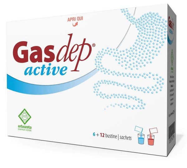 GASDEP ACTIVE 6+12 BUSTINE - Farmaunclick.it
