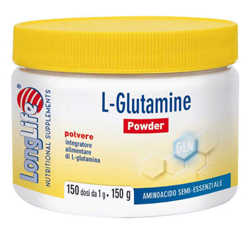 LONGLIFE L-GLUTAMINE POWDER 150 G - Farmaunclick.it