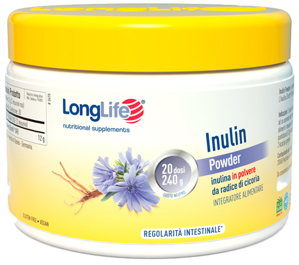 LONGLIFE INULINA POWDER 240 G - Farmaunclick.it