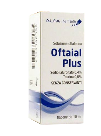 SOLUZIONE OFTALMICA OFTAIAL PLUS ACIDO IALURONICO 0,4% E TAURINA 10ML - Farmaunclick.it