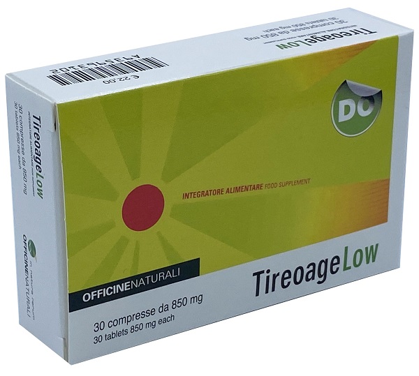 TIREOAGE LOW 30 COMPRESSE 850 MG - Farmaunclick.it