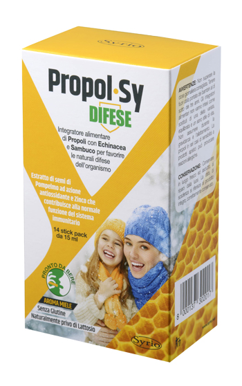 PROPOL SY DIFESE SYR 14 PEZZI 210 ML - Farmaunclick.it