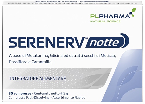 SERENERV NOTTE 40 COMPRESSE 0,8 MG - Farmaunclick.it