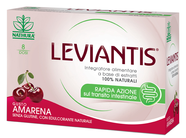 LEVIANTIS SENZA GLUTINE GUSTO AMARENA 8 DOSI / 16 BUSTE - Farmaunclick.it