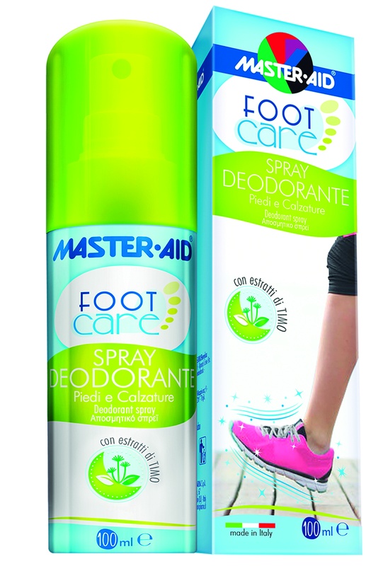 MASTER-AID FOOT CARE SPRAY DEODORANTE 100 ML - Farmaunclick.it