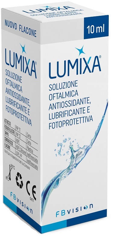 LUMIXA SOLUZIONE OFTALMICA LUBRIFICANTE ANTIOSSIDANTE 10 ML - Farmaunclick.it
