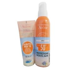 AVENE SOLARE KIT SPRAY SPF 50+ 200 ML + TRIXERA NUTRITION DETERGENTE 100 ML - Farmaunclick.it